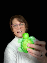 Load image into Gallery viewer, Turtle Timer™ for Toothbrushing 2 Minutes with Colorful 30 Sec Light Up Flippers