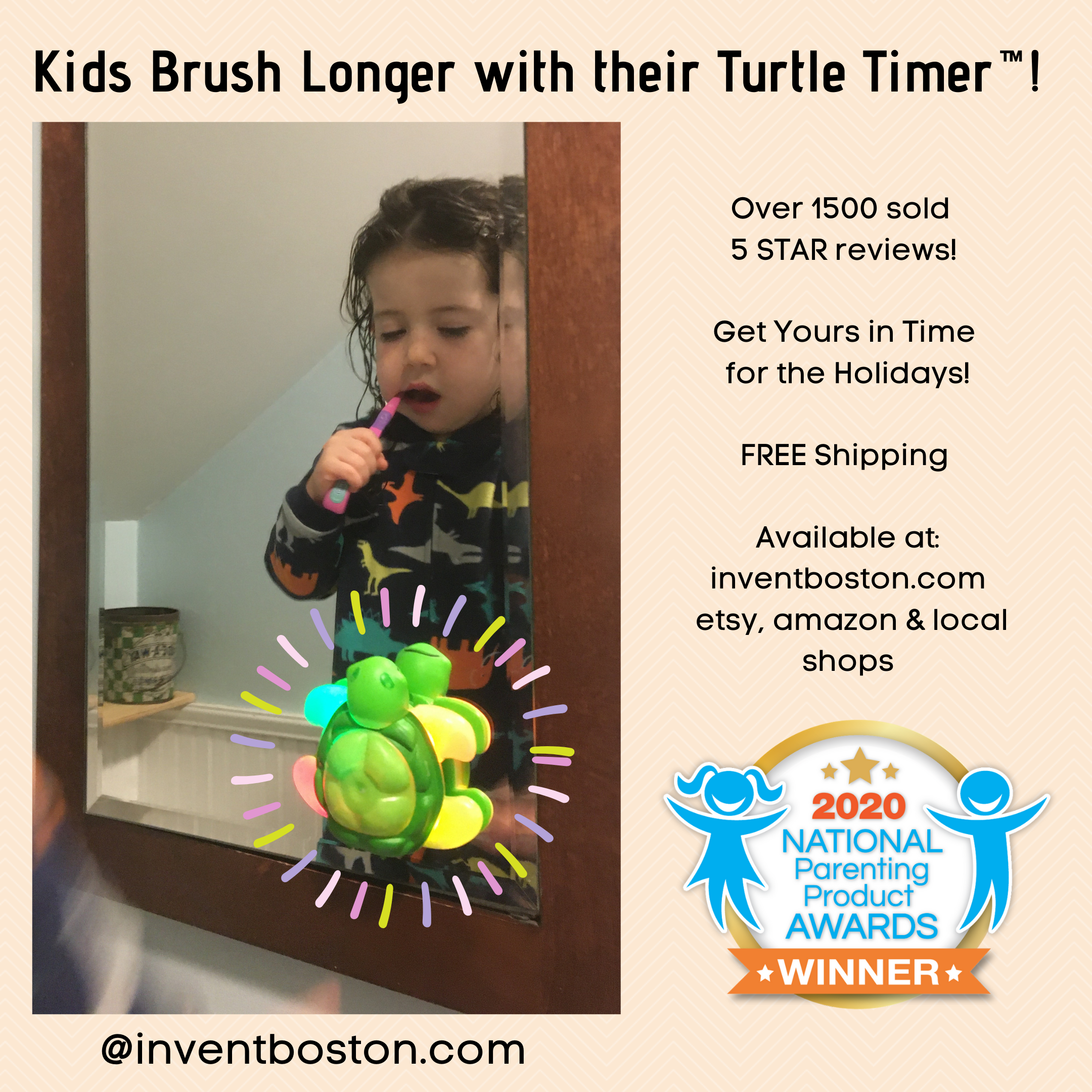 The Turtle Timer Had a Brush with Fame! – Toothbrush Timer
